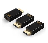 Cable adaptador DP a HDMI Creation chapado en oro Displayport a HDMI Convertidor macho a hembra soporte 1080P negro