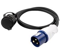 Cable Adaptador Enchufe CEE de 1,5 m -> Acoplamiento de Contacto de protección