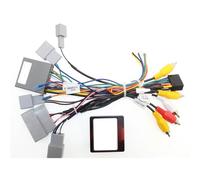 Cable Adaptador estéreo Arnés de cableado Radio 16 Pines for Coche, Caja CANbus, Mitsubishi, Pajero V73 V60 Outlander, Cable estéreo Android 2008-2007