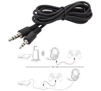 Cable Adaptador Estéreo De Audio De 2,5mm A 3,5mm Para Auriculares