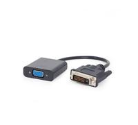 Gembird Cable adaptador DVI-D a VGA (D-Sub) 15 pines macho a hembra A-DVID-VGAF-01 Negro