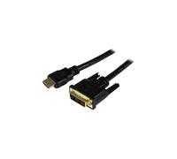 Cable adaptador HDMI a DVI-D M/M 1,5 m - STARTECH - HDDVIMM150CM - Chapado en oro - Blindado
