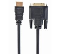 Cable Adaptador HDMI a DVI Gembird CC-HDMI-DVI-0.5M 0,5 m