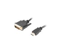 Cable adaptador HDMI-DVI-D (24+1) 3m negro CA-HDDV-20CU-0030-BK