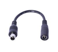 Cable adaptador hembra de 5,5 mm x 2,1 mm CC para ventilador de panel solar y luz LED DC5521 Convertir a serie C13/XLR