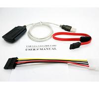 Cable Adaptador IDE SATA 2.5/3.5 a USB Conversor para Disco Duro HDD DVD 2302