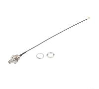 Cable adaptador impermeable, para sma hembra M10/M12/M16 de 15 cm para conexión externa de antena, caja impermeable (10)