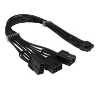 Cable adaptador Inter-Tech GPU-02 12VHPWR a 3x PCIe 8-pin