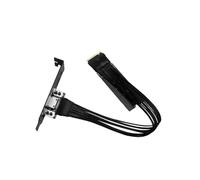 Cable Adaptador M.2-Mkey NVME A Oculink con Deflector EPGU PCIE 4.0 X4 Gen4 para Tarjeta Gráfica y Accesorios de Juego A