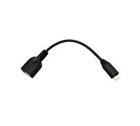 Cable Adaptador Micro-USB B - USB A Hembra (15cm) - Nanocable