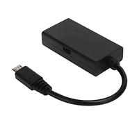 Cable Adaptador Micro USB, Cable Adaptador de Pantalla de Video HD Plug and Play Multiusos de Alta Definición Portátil para Teléfono a Proyector