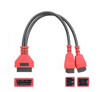 Cable adaptador OBD2 para Dodge Ram Jeep Fiat FCA Chrysler 12+8 adaptador conector Bypass Gateway Protocolo Programación compatible con DS808 Test DS808 MS905 MS906 MS906BT MS906S MS908 MS908S