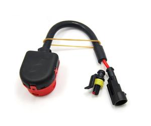 Cable Adaptador para Lámpara de Xenón 35w 12v | Conector Convertidor Preinstalado, Plástico Negro de Alta Resistencia, para Faros de Alta Intensidad y Mantenimiento