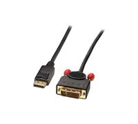 Cable Adaptador Pasivo DisplayPort A DVI-D Negro De 2M