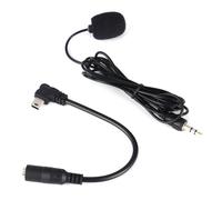 Cable adaptador Plug and Play para cámaras de acción GoPro Cable adaptador de transferencia de audio Conector de 3,5 mm y 3 polos Claridad de voz