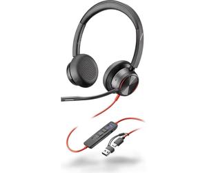 Cable adaptador Poly Blackwire 8225-M USB-C a USB-A para auriculares