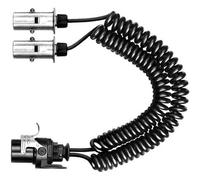 Cable Adaptador Remolque Von 15-polig Sobre 2x7-polig HELLA Universal