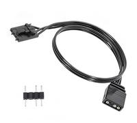 Cable Adaptador RGB para Controladores Corsair, Compatible con Ventiladores QL LL120, Adaptador ARGB, Conector de 5V y 3 Pines, Longitud de 25 cm, Godlight Sync 4PIN