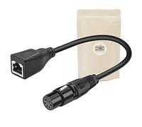 Cable adaptador RJ45 hembra a XLR - DMX 5 pines hembra iluminación iluminación