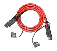 Cable Adaptador Sae de Doble Cabezal, 10awg Cobre Pvc, 36v 30a | Extensión Eléctrica de Conexión Rápida, Baja Pérdida y Baja Calefacción, para Batería Automotriz y Celdas Solares