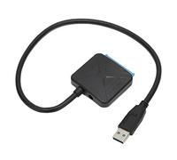 Cable Adaptador SATA a USB 3,0, Archivos de Copia de Seguridad Plug and Play, Adaptador de Unidad USB SATA, Adaptador USB a SATA de Alta Velocidad para HDD SSD de 2,5 Pulgadas y 3,5 Pulgadas
