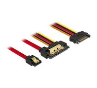 Cable Adaptador SATA Delock 85228 0,3 m Hembra/Hembra Negro