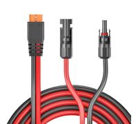 Cable adaptador solar a XT60i, cable adaptador de 4 mm², cable de carga para panel solar, XT60i-F, compatible con Ecoflow Delta River, estación de energía portátil (5 m)
