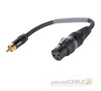 Cable Adaptador Sommer Cable Cinch RCA A XLR 2 Pol Female Road-Adapter TRH8U0015