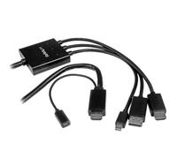 Startech.com dpmdphd2hd - cable conversor hdmi, dp o mini dp a hdmi de