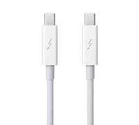 Cable Adaptador Thunderbolt 2, Macho Blanco A Conector De 2M for Datos De Monitor Multimedia (1 Unidad), Cable Coaxial(1pcs)