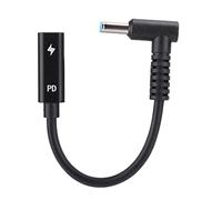 Cable Adaptador Tipo C Hembra a Conector 4.5mm 0.6mm para Cargador de Portátil