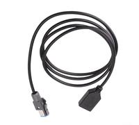 Cable adaptador trasero de 4 pines a USB para hosts de navegación Nissan compatible con interfaz de audio entre sistemas OEM y dispositivos USB
