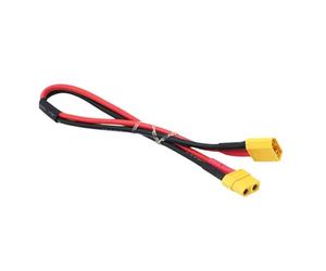 Cable adaptador universal T Plug XT 60, cable de extensión de 14 AWG para conexión de alimentación de control remoto, cable adaptador de batería