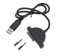 Cable Adaptador USB 3,0 a 7 + 6 Slimline SATA, Cable USB 2,0 a SATA, Intercambiable en Caliente, para Unidad óptica de CD DVD ROM de Ordenador Portátil