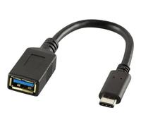CABLE ADAPTADOR USB 3.1 TIPO C MACHO A TIPO A HEMBRA L LOGILINK