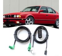 Cable adaptador USB a AUX de 3,5 mm para BMW E87 E90 E91 E92 E60 E61 F07 F10 F11 F06 F12 F13 F01 F02 F03 F04 Z4 E89