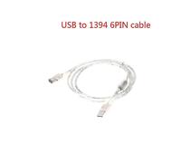 Cable adaptador USB a FireWire, compatible con Apple iMac, conector de 6 pines a USB 2.0 tipo A macho, blanco, Plug and Play.