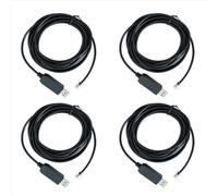 Cable adaptador USB a RJ11 RJ12 6P4C de control en serie EQMOD, 1,8 m
