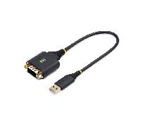 StarTech Cable adaptador USB a serie RS232 DB9 30 cm FTDI Retención COM Windows/macOS/Linux