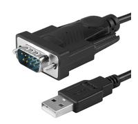 Cable Adaptador USB a Serie RS-232, BENFEI Conector Macho DB9, Chipset Prolific, Compatible con Windows 10/8.1/8/7 y Mac OS X 10.6 en Adelante, Conexión Estable y Fiable, 0.8 Metros