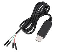Cable Adaptador USB a TTL RS232 PL2303HX, Cable de Descarga Serie