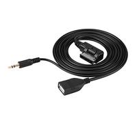 Cable Adaptador USB AUX para una Calidad de Sonido óptima y Transferencia de Datos 150 Cm para Clase C63 E200l CLS E S ML