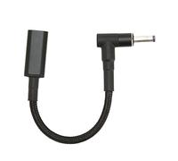 Cable Adaptador USB C a 4,0 X 1,7 Mm CC, Pequeño 100 W USB C Hembra a 4,0 X 1,7 Mm CC Macho Adaptador Convertidor de Carga para Computadora Portátil