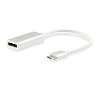 Convertidor USB-C macho a hembra DisplayPort (15 cm) - EQUIP