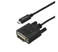 Câble adaptador USB-C a DVI - STARTECH - 3 m - Negro - 1920 x 1200 - Thunderbolt 3