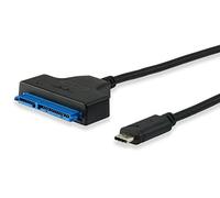 Equip 133456 adaptador de cable USB Type C SATA Negro