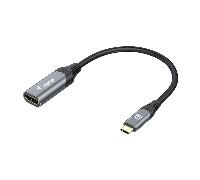 CABLE ADAPTADOR USB-C MACHO A HDMI 2.1 8K 0,15M EQUIP