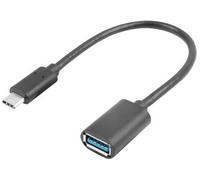 Cable Adaptador USB-C Macho a USB-A Hembra (15cm) - LANBERG