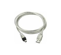 Cable adaptador USB macho a Firewire IEEE1394 de 4 pines macho iLink compatible con Sony DCR-TRV75E DV