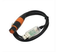 Cable adaptador USB para luz de escenario, controlador DMX512, cable de conversión de señal para placa, 1 unidad